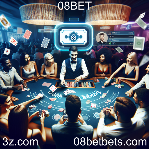 A Emoção do Jogo Ao Vivo na 08BET
